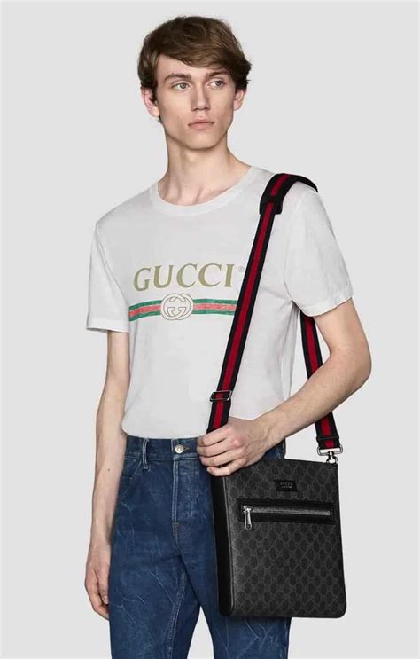 borsello gucci uomo blu|borsello gucci uomo prezzo.